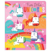 Portada del libro FIVE LITTLE UNICORNS - Compralo en ByAnaCeci.com