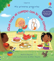 Portada del libro MIS PRIMERAS PREGUNTAS: ¿QUE HACE EL CUERPO CON LO QUE COMO? - Compralo en ByAnaCeci.com