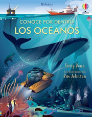 Portada del libro CONOCE POR DENTRO: LOS OCEANOS - Compralo en ByAnaCeci.com