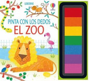 Portada del libro ZOO PINTA CON DEDOS - Compralo en ByAnaCeci.com