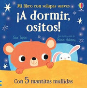 Portada del libro ¡A DORMIR, OSITOS! (LIBRO CON SOLAPAS) - Compralo en ByAnaCeci.com