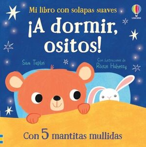 Portada del libro ¡A DORMIR, OSITOS! (LIBRO CON SOLAPAS) - Compralo en ByAnaCeci.com