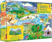 Portada del libro LIBRO PUZZLE: EL PLANETA TIERRA - Compralo en ByAnaCeci.com