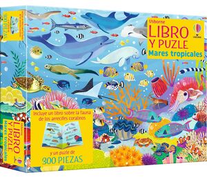 Portada del libro MARES TROPICALES LIBRO Y PUZLE - Compralo en ByAnaCeci.com