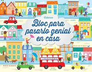 Portada del libro BLOC PARA PASARLO GENIAL EN CASA - Compralo en ByAnaCeci.com