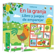 Portada del libro EN LA GRANJA (LIBRO Y JUEGOS DE EMPAREJAR) - Compralo en ByAnaCeci.com