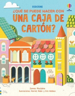 Portada del libro ¿QUE SE PUEDE HACER CON UNA CAJA DE CARTON? - Compralo en ByAnaCeci.com