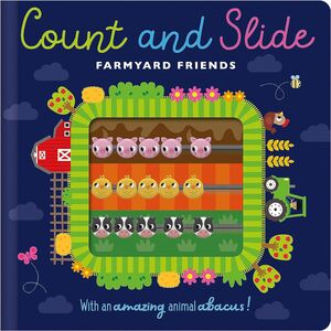 Portada del libro COUNT AND SLIDE FARMYARD FRIENDS - Compralo en ByAnaCeci.com