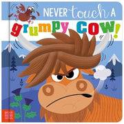 Portada del libro NEVER TOUCH A GRUMPY COW! - Compralo en ByAnaCeci.com