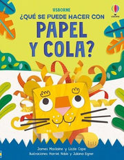Portada del libro ¿QUE SE PUEDE HACER CON PAPEL Y COLA? - Compralo en ByAnaCeci.com