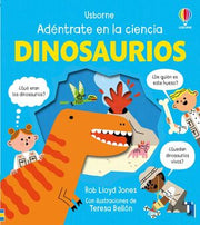 Portada del libro DINOSAURIOS: ADENTRATE EN LA CIENCIA - Compralo en ByAnaCeci.com