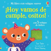 Portada del libro ¡HOY VAMOS DE CUMPLE, OSITOS! - Compralo en ByAnaCeci.com