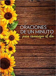 Portada del libro ORACIONES DE UN MINUTO PARA COMENZAR EL DIA - Compralo en ByAnaCeci.com