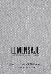 Portada del libro BIBLIA EL MENSAJE (TAPA DURA, GRIS TELA) - Compralo en ByAnaCeci.com