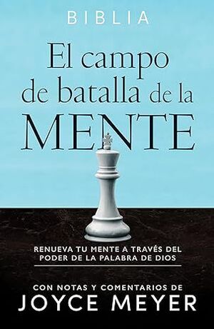 Portada del libro BIBLIA RVR1960 EL CAMPO DE BATALLA DE LA MENTE TD - Compralo en ByAnaCeci.com