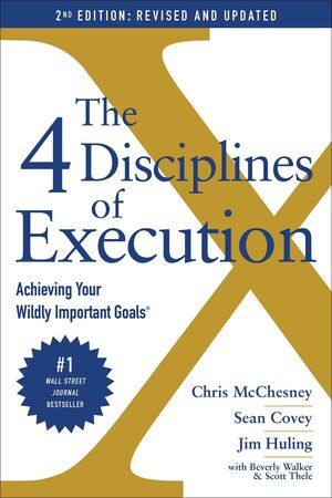 Portada del libro THE 4 DISCIPLINES OF EXECUTION - Compralo en ByAnaCeci.com