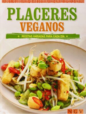Portada del libro PLACERES VEGANOS - Compralo en ByAnaCeci.com