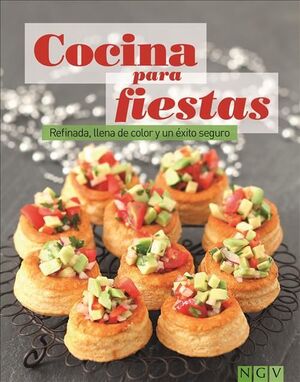 Portada del libro COCINA PARA FIESTAS - Compralo en ByAnaCeci.com