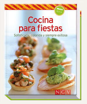 Portada del libro MINILIBROS DE COCINA: COCINA PARA FIESTAS - Compralo en ByAnaCeci.com