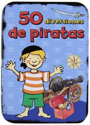 Portada del libro CINCUENTA DIVERSIONES DE PIRATAS - Compralo en ByAnaCeci.com