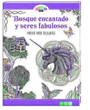 Portada del libro * BOSQUE ENCANTADO Y SERES FABULOSOS - Compralo en ByAnaCeci.com