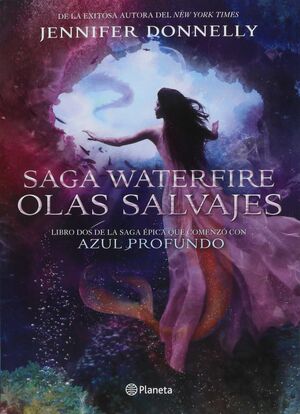Portada del libro *WATERFIRE 2- OLAS SALVAJES - Compralo en ByAnaCeci.com