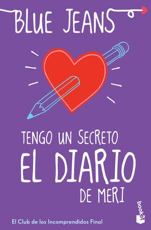 Portada del libro TENGO UN SECRETO. EL DIARIO DE MERI - Compralo en ByAnaCeci.com