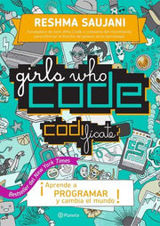 Portada del libro GIRLS WHO CODE. CODIFÍCATE - Compralo en ByAnaCeci.com