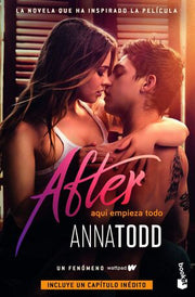 Portada del libro AFTER 1: AQUÍ EMPIEZA TODO (ED. PELICULA) - Compralo en ByAnaCeci.com