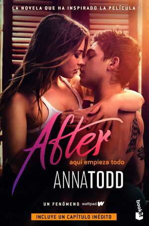 Portada del libro AFTER 1: AQUÍ EMPIEZA TODO (ED. PELICULA) - Compralo en ByAnaCeci.com
