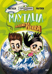 Portada del libro MAYTALIA Y EL PLANETA TIERRA - Compralo en ByAnaCeci.com