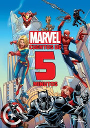 Portada del libro MARVEL. CUENTOS DE 5 MINUTOS - Compralo en ByAnaCeci.com