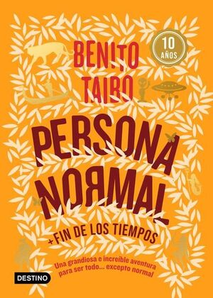 Portada del libro PERSONA NORMAL (NARANJA) - Compralo en ByAnaCeci.com