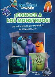 Portada del libro MONSTERS AT WORK. ¡CONOCE A LOS MONSTRUOS! - Compralo en ByAnaCeci.com