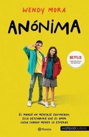 Portada del libro ANÓNIMA - Compralo en ByAnaCeci.com