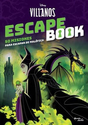 Portada del libro VILLANOS. ESCAPE BOOK - Compralo en ByAnaCeci.com