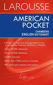 Portada del libro LAROUSSE AMERICAN POCKET CHAMBERS ENGLISH DICTIONARY - Compralo en ByAnaCeci.com