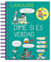 Portada del libro LAROUSSE: DIME SI ES VERDAD - Compralo en ByAnaCeci.com