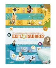 Portada del libro EL GRAN LIBRO DE JUEGOS E HISTORIAS DE EXPLORADORES BAWSK4343 - Compralo en ByAnaCeci.com