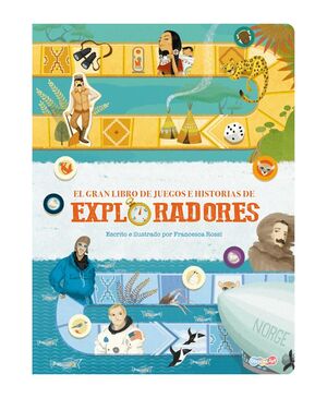 Portada del libro EL GRAN LIBRO DE JUEGOS E HISTORIAS DE EXPLORADORES BAWSK4343 - Compralo en ByAnaCeci.com