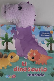 Portada del libro RELATOS ILUSTRADOS: EL DINOSAURIO MORADO BFDAR0429 - Compralo en ByAnaCeci.com