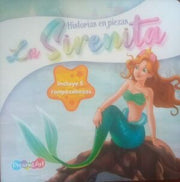 Portada del libro HISTORIAS EN PIEZAS: LA SIRENITA BBDAR0465 - Compralo en ByAnaCeci.com