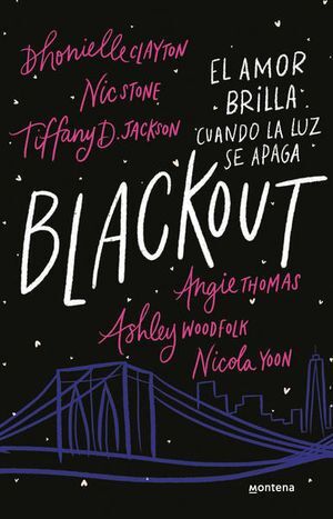 Portada del libro BLACKOUT. EL AMOR BRILLA CUANDO LA LUZ SE APAGA - Compralo en ByAnaCeci.com