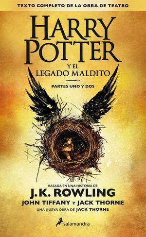 Portada del libro HARRY POTTER 8: EL LEGADO MALDITO (PASTA SUAVE) - Compralo en ByAnaCeci.com