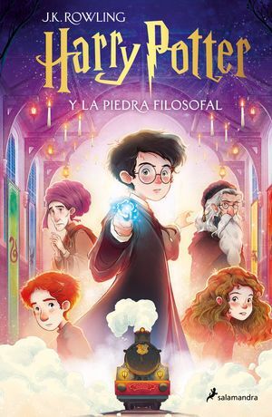 Portada del libro HARRY POTTER 1: LA PIEDRA FILOSOFAL (EDIC CON ILUSTRACIONES) PASTA SUAVE - Compralo en ByAnaCeci.com