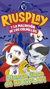 Portada del libro RIUSPLAY Y LA MALDICIÓN DE LOS COLMILLOS - Compralo en ByAnaCeci.com