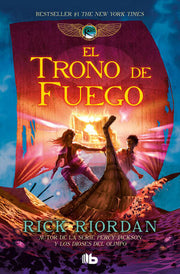 Portada del libro CRÓNICAS DE LOS KANE 2: EL TRONO DE FUEGO - Compralo en ByAnaCeci.com