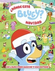 Portada del libro ¿DONDE ESTA BLUEY? - NAVIDAD - Compralo en ByAnaCeci.com