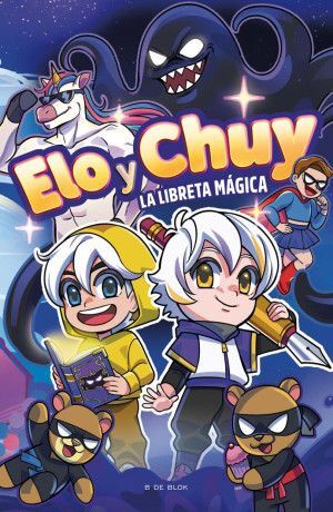 Portada del libro ELO Y CHUY: LA LIBRETA MAGICA - Compralo en ByAnaCeci.com
