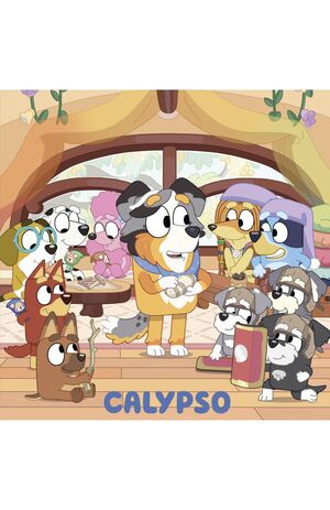 Portada del libro BLUEY. UN CUENTO - CALYPSO - Compralo en ByAnaCeci.com
